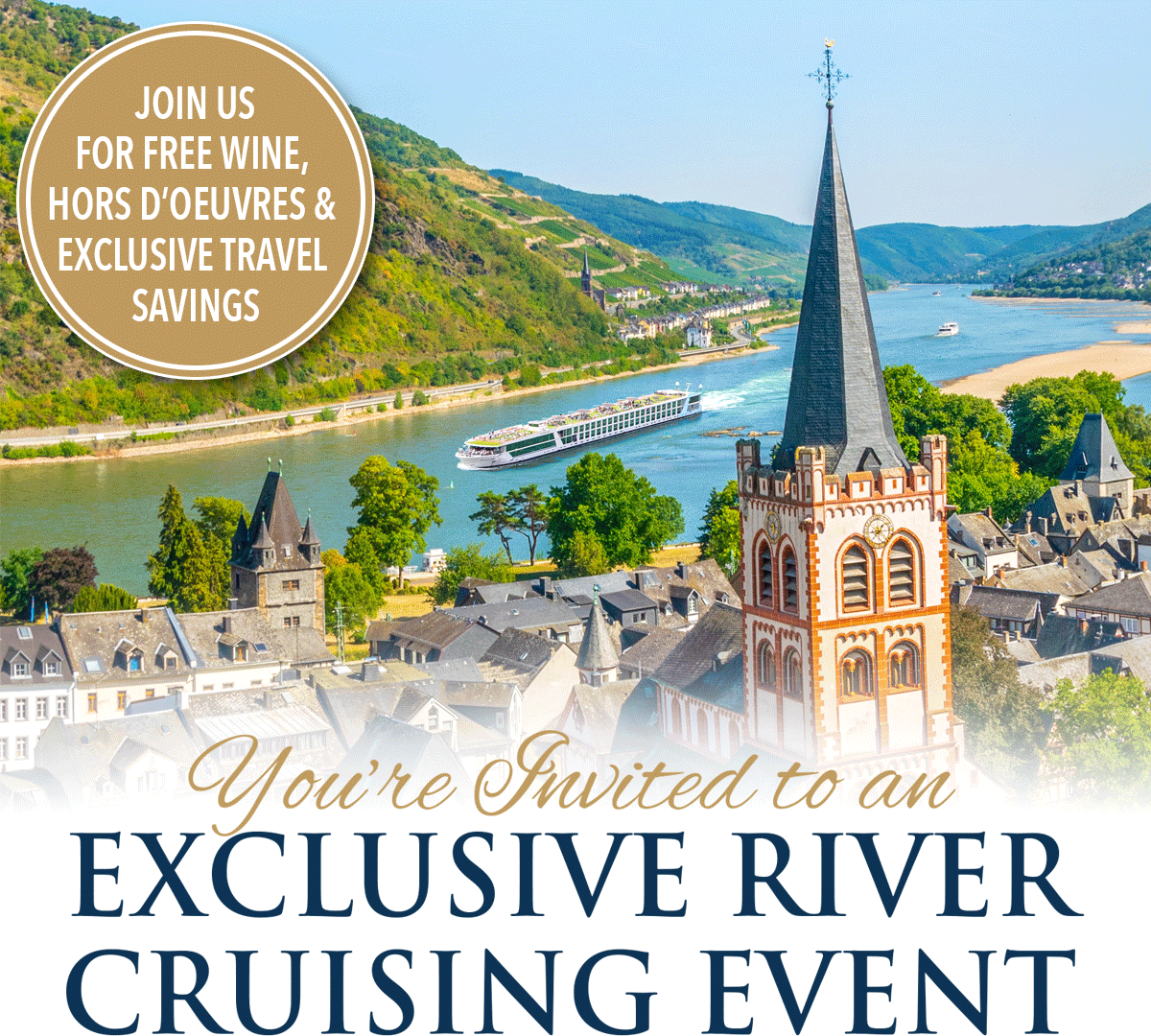 You're Invited to a River Cruise Event