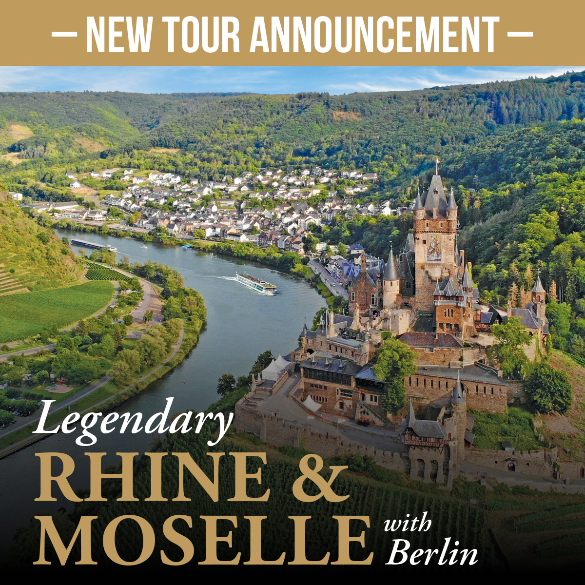 Legendary Rhine and Moselle with Berlin