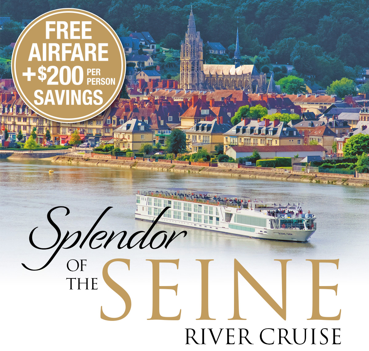 Splendor of the Seine River Cruise