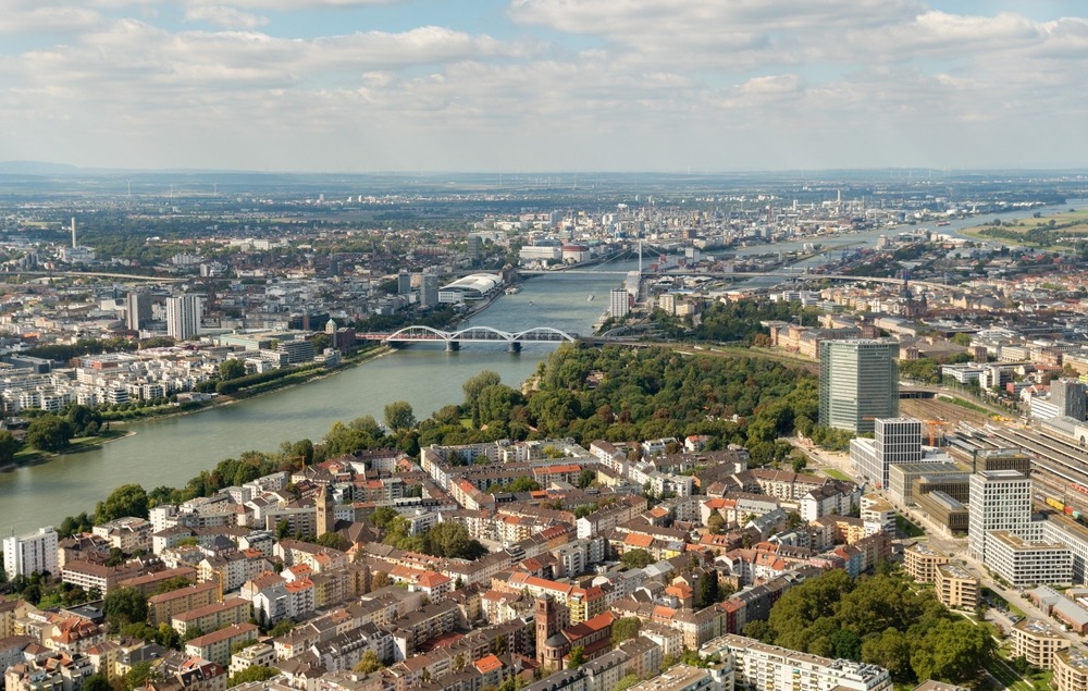 Ludwigshafen and Mannheim