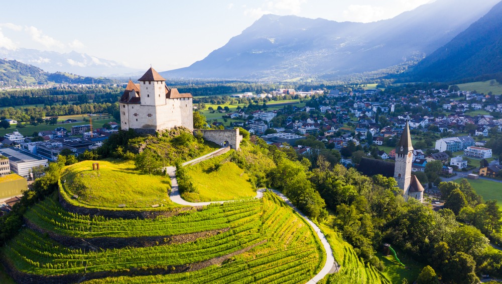 Liechtenstein Mountain Castle 