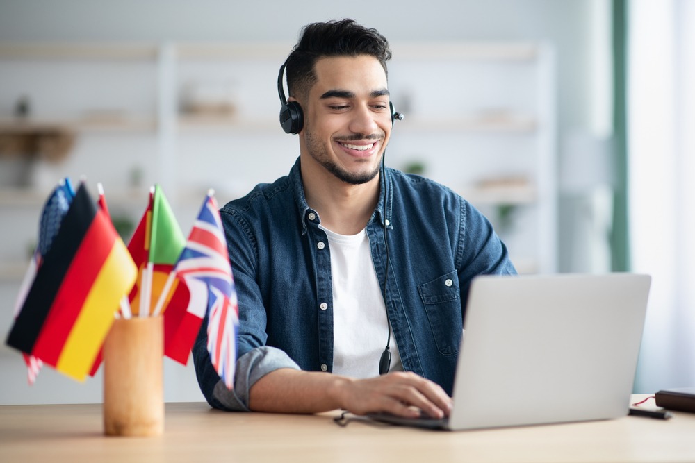 Learning a new language for international travel